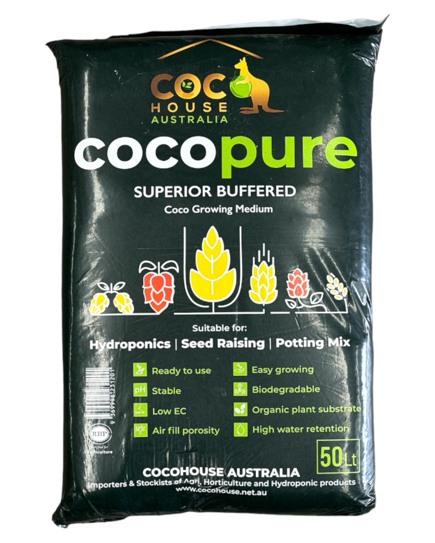 CocoHouse - Coco Peat 100% - HYROLEAF
